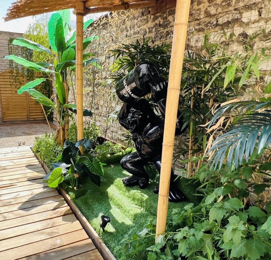 Appartamento Le Jardin D'Eden Reims Esterno foto