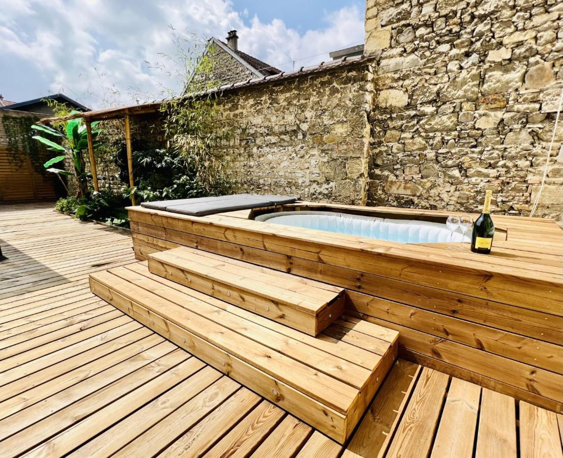 Appartamento Le Jardin D'Eden Reims Esterno foto
