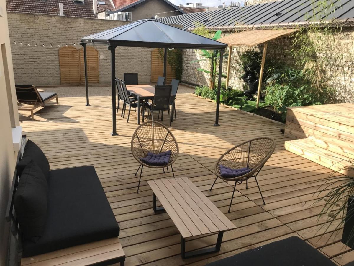 Appartamento Le Jardin D'Eden Reims Esterno foto
